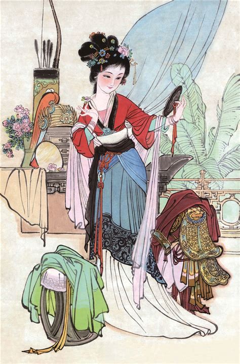 对镜贴花黄属于光的什么现象