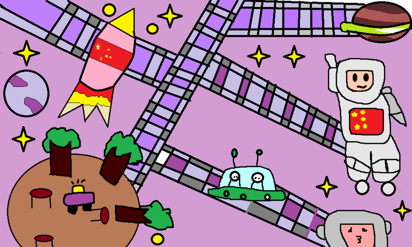 科技绘画大赛作品