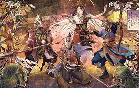 祇女神之道——图形效果与背景塑造的艺术融合